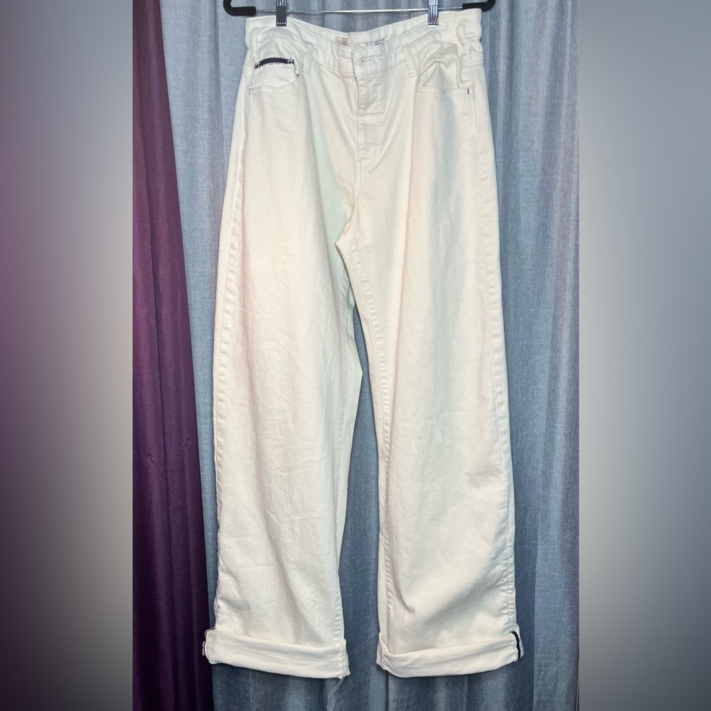 Pilcro Cream Denim Pants